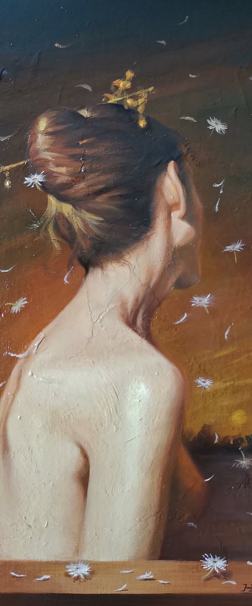 The Dandelion Girl by Hongtao Huang