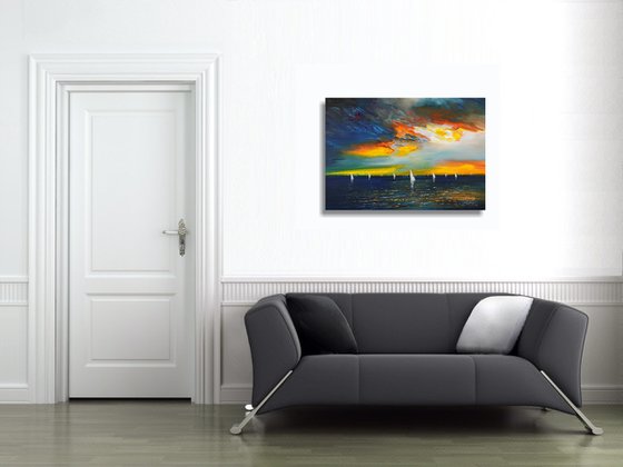 Seaside Sailing Impression A 2
