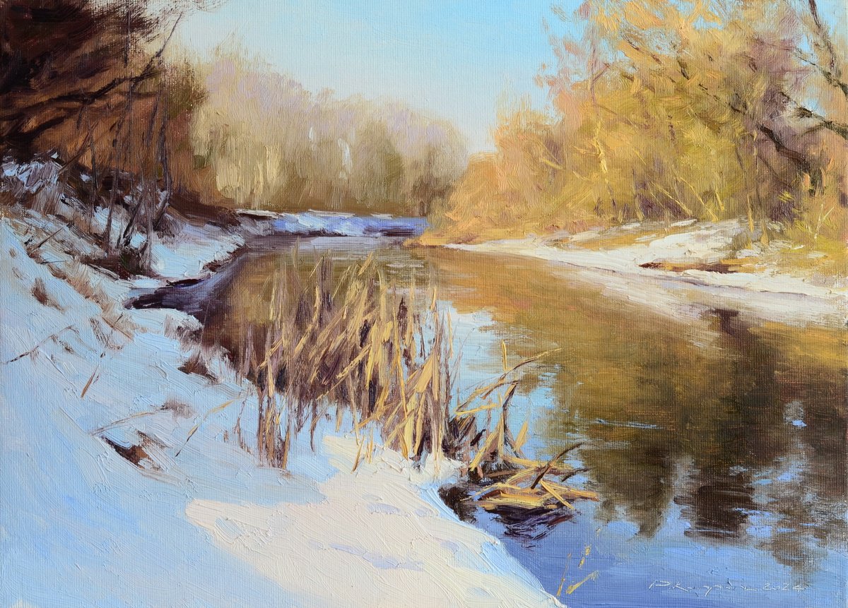 Warm Winter By Ruslan Kiprych, 14 X 9, Artwork For Sale On Artfinder