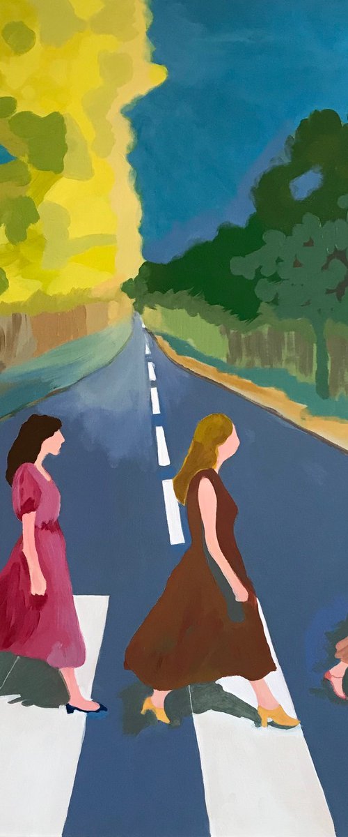 Heels on the asphalt by Sophie HORS
