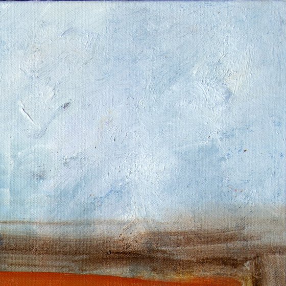 Mountain Field; Orange