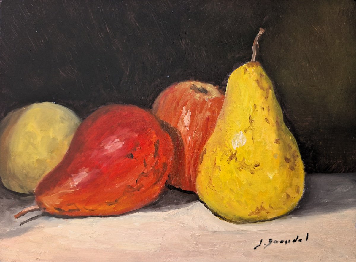 Apples and pears by Jose DAOUDAL
