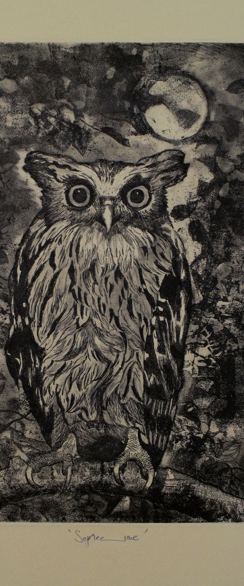 Eagle Owl by Isabel Hutchison