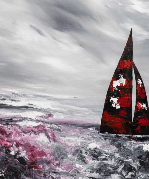 SAIL WITH ME 40 by Art By Catalin