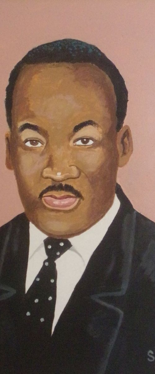 MARTIN LUTHER KING JR. by Andrew Sabori