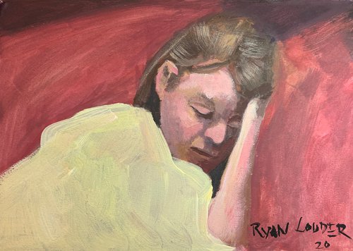 Girl Sleeping by Ryan  Louder