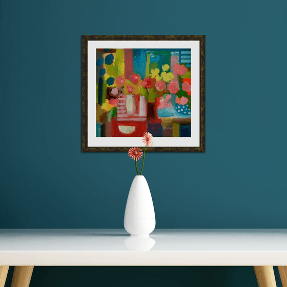 Still Life with a Polka Dot Bowl