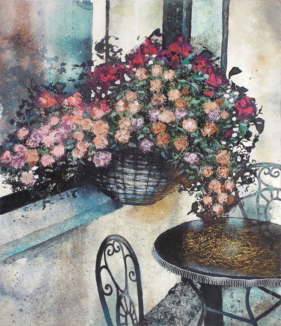 Yesterday, late afternoon.