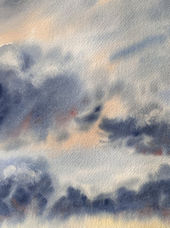 Sunset Over the Sea in Turkey