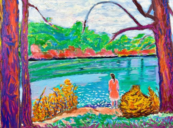 "Spring At Eagle Pond"