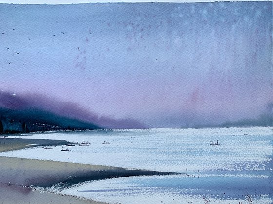 Purple bay