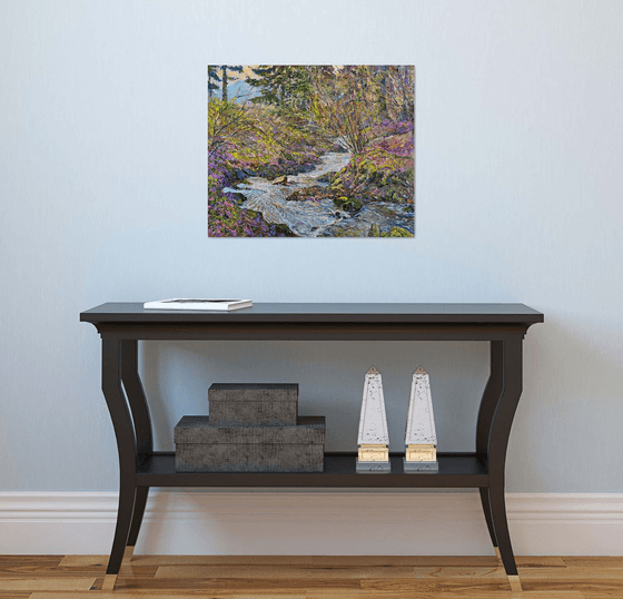 A rushing flow