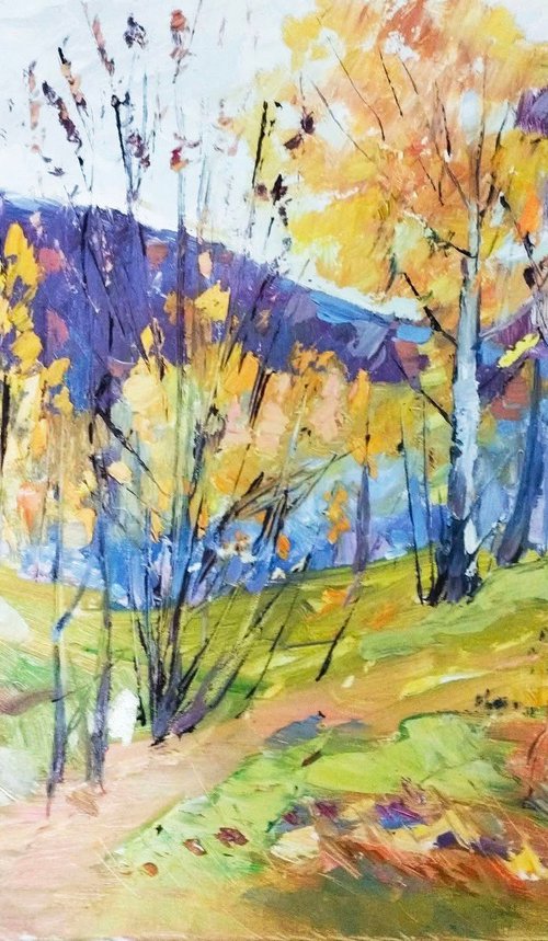 Autumn in the Eyes or the Breath of Autumn by Natali Oniks (Onikiienko)
