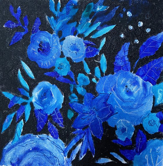 Blue bouquet