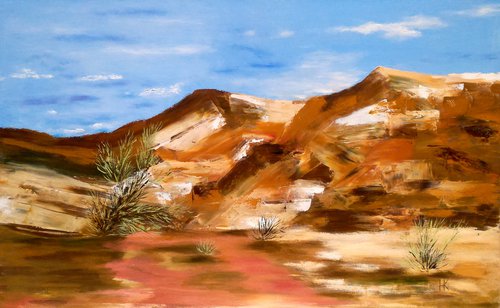 Somewhere at the desert by Halyna Kirichenko