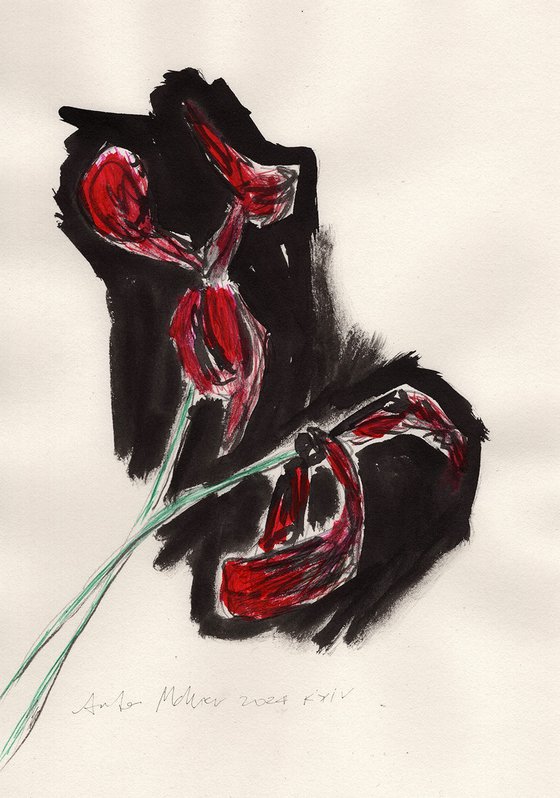 Withered Tulips