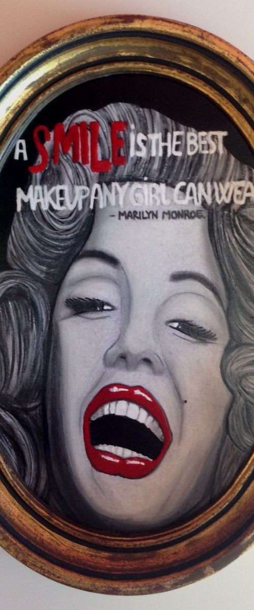 A SMILE IS THE BEST MAKEUP ANY GIRL CAN WEAR by Segutoart