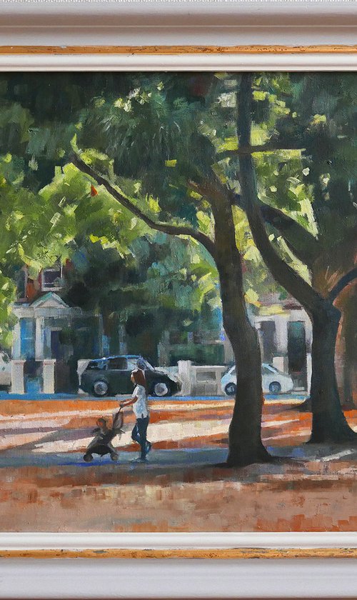 A hot Day - Parsons Green by Isabel Hutchison