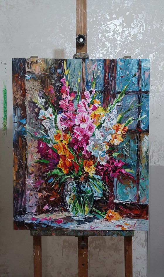 Morning Bouquet by the Window