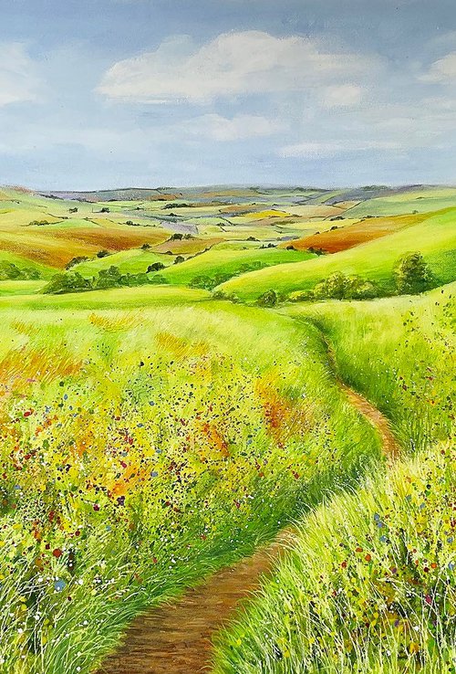 Over the hills and far away by Beverley Perry