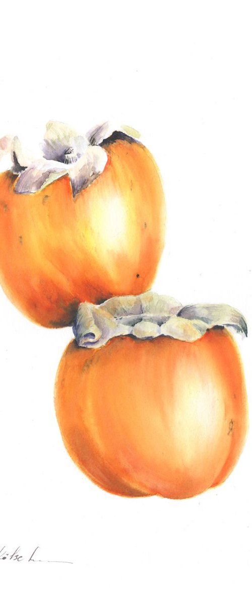 Persimmons by Olga Koelsch