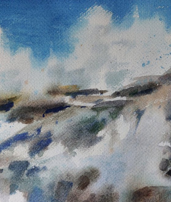 The waves