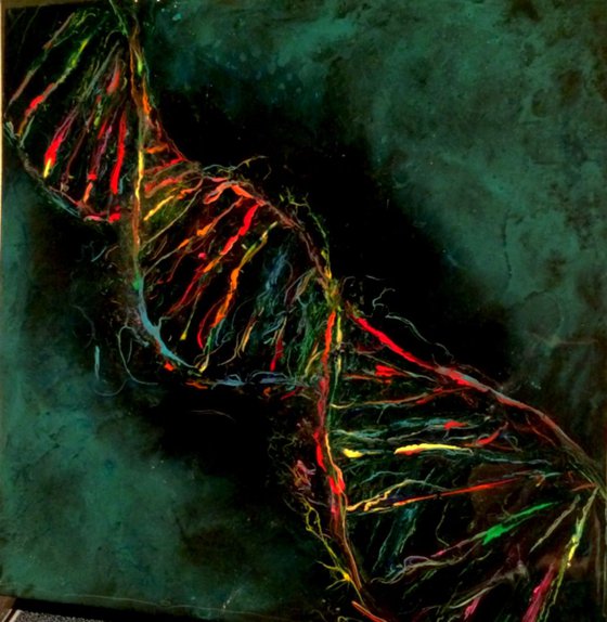 SOLD! AS WE BECOME YOU - DNA CAPTURED AS IT SPLITS APART