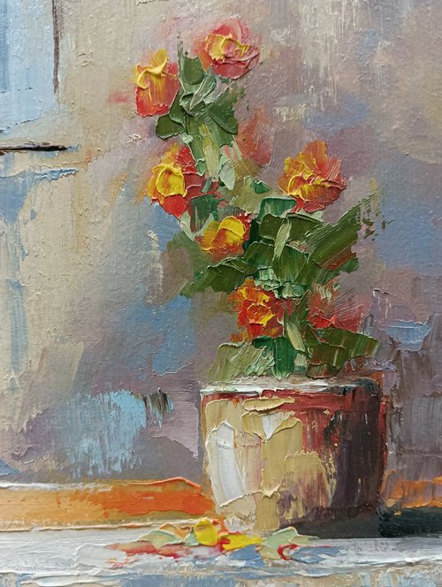 Small still life episode 2 Still life with flowers by Marinko Šaric