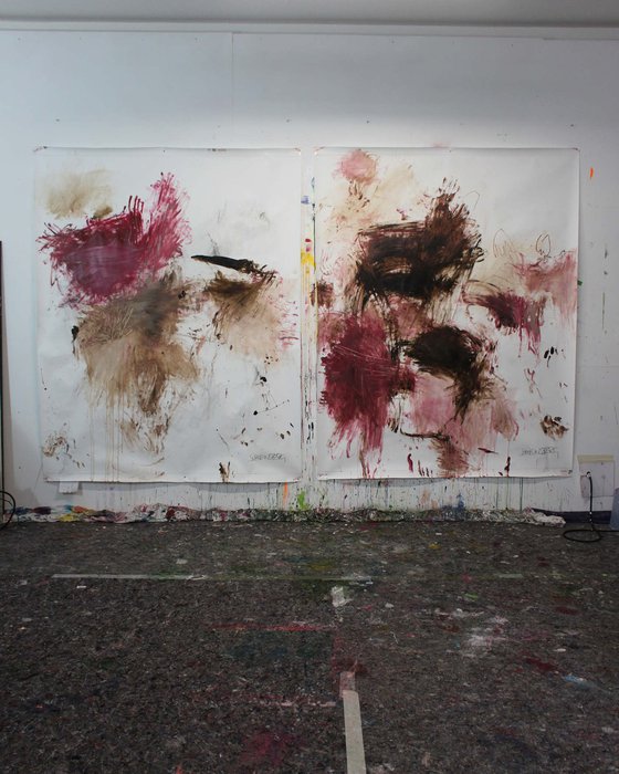 She Paints Outside the Lines No. 4