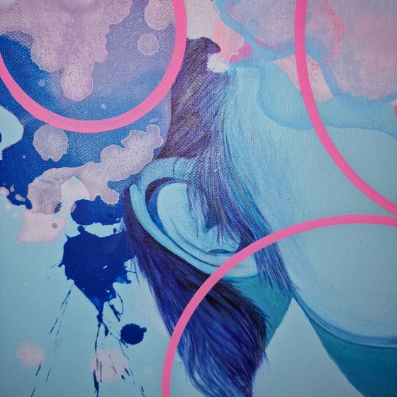 Floral women portraits