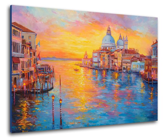 Venice Sunset Reflections