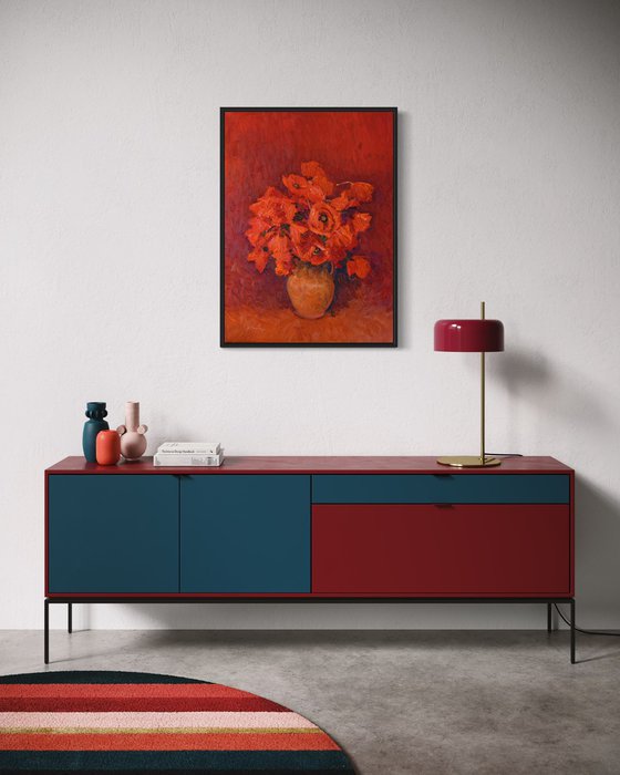 Poppies in the Vase