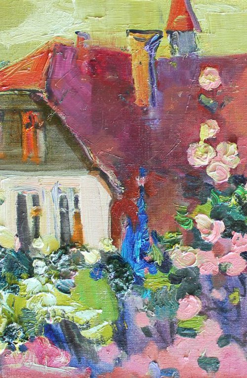 Latvian house by Anastasiia Grygorieva