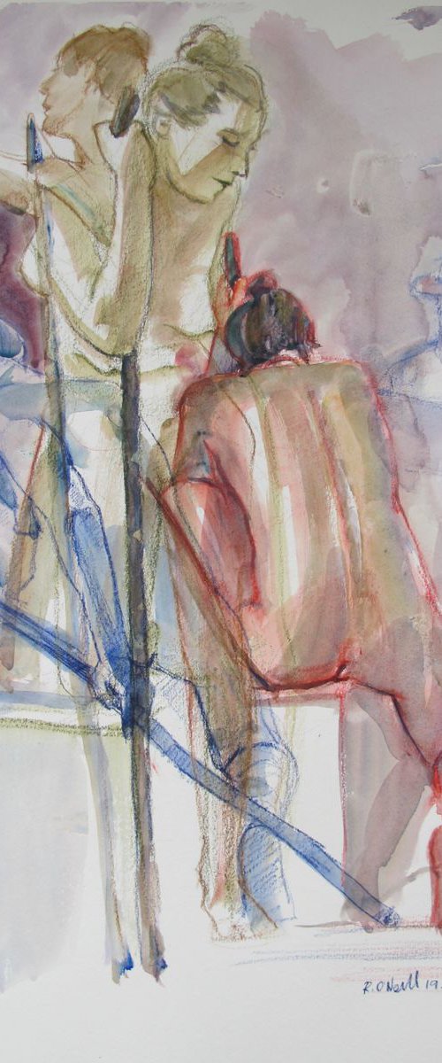 overlapping female nude by Rory O’Neill