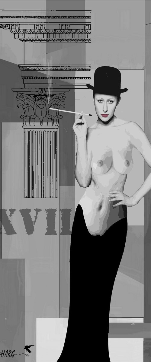 APHRODITE VI   27"X50" by Joe McHarg