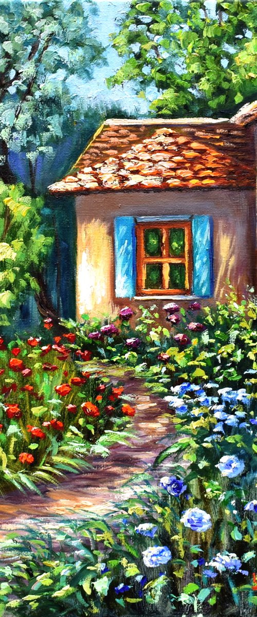 Old Garden by Yulia Nikonova
