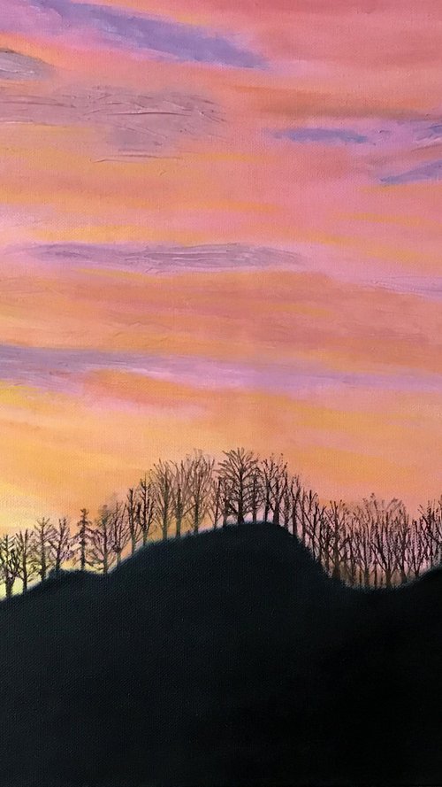 SMOKY  MOUNTAIN SUNRISE by Leslie Dannenberg