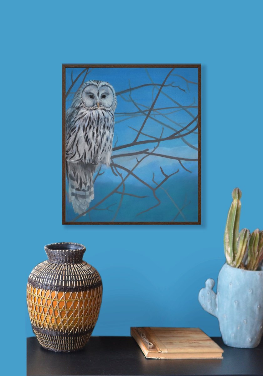 Animal Oil Painting By Annaluce Aglietto, 12 X 14, Allocco, Original Artwork