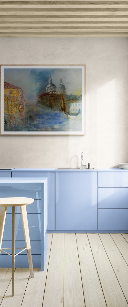 The Grand Canal Venice 2025 by Lesley Blackburn