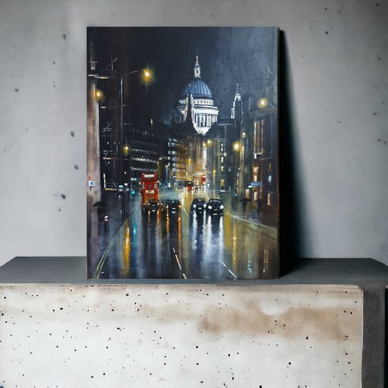 Fleet Street Rain