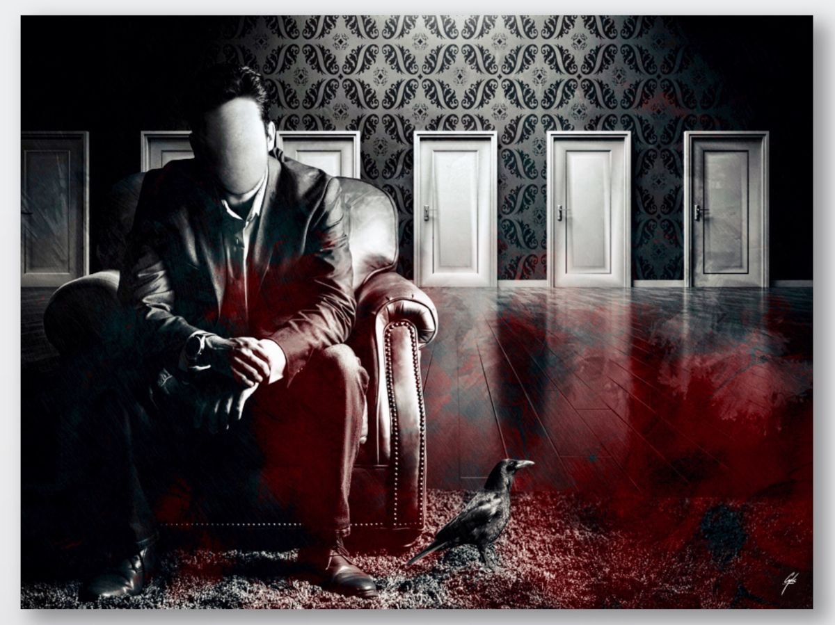 THE GUILTY | 2018 | DIGITAL ARTWORK PRINTED ON PHOTOGRAPHIC PAPER | HIGH QUALITY | LIMITED... by Simone Morana Cyla