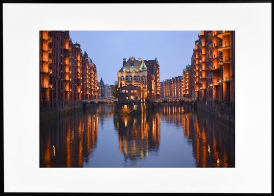 " Night. Hamburg " Limited Edition 1/ 100