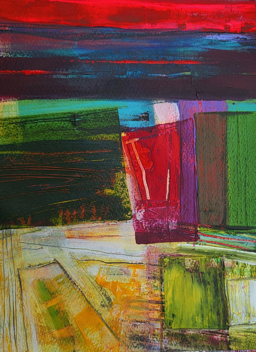 Night Shakes The Day By Frank Barnes, 11 X 14, Artwork For Sale On Artfinder
