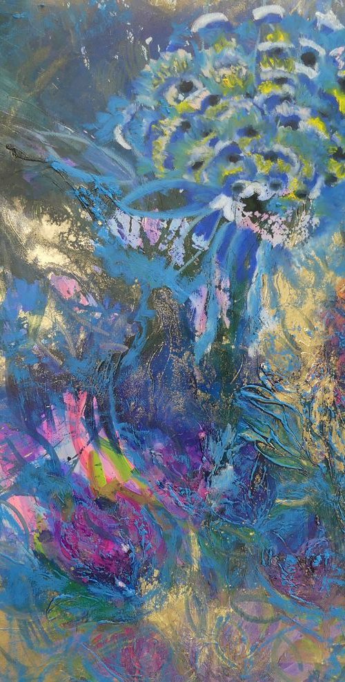 The Peacock by Lesley Blackburn