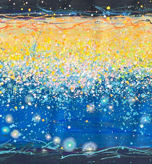 The Night of Fireflies by Bogdana Antoniuk