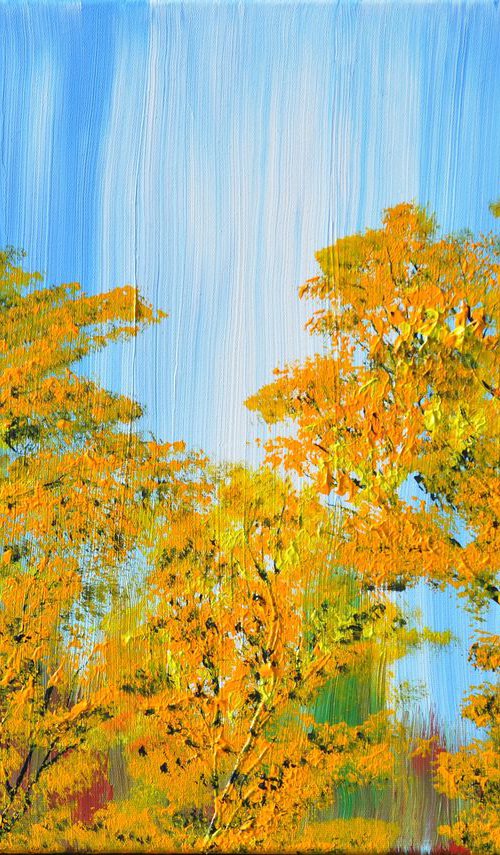 Landscape In Autumn by Daniel Urbaník