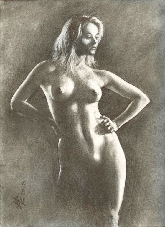 Nude noir #26/2 22X29cm