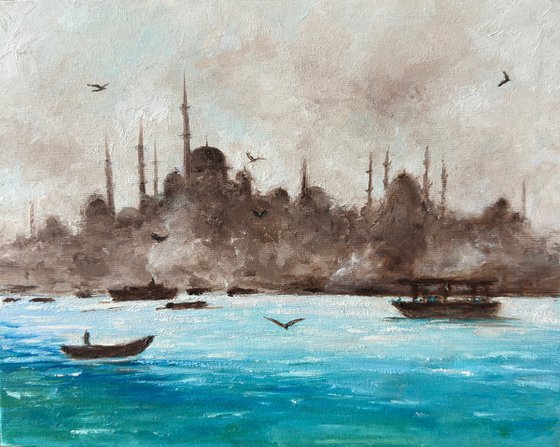 Istanbul landscape Bosphorus