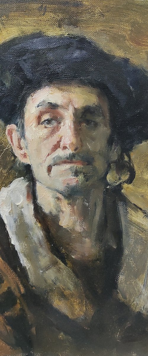 Portrait of a Spaniard by Dmitrii Ermolov