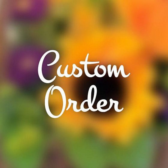 Custom order for Cristina